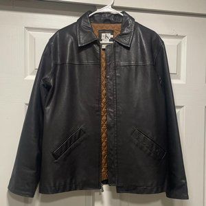 Calvin Klein Jeans Black Leather Jacket